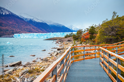 Obraz na płótnie The Perito Moreno Glacier w salonie
