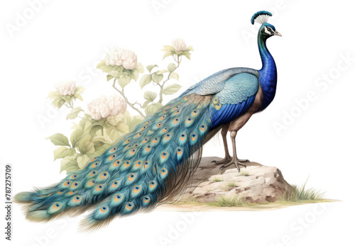 PNG Peacock drawing animal bird. 