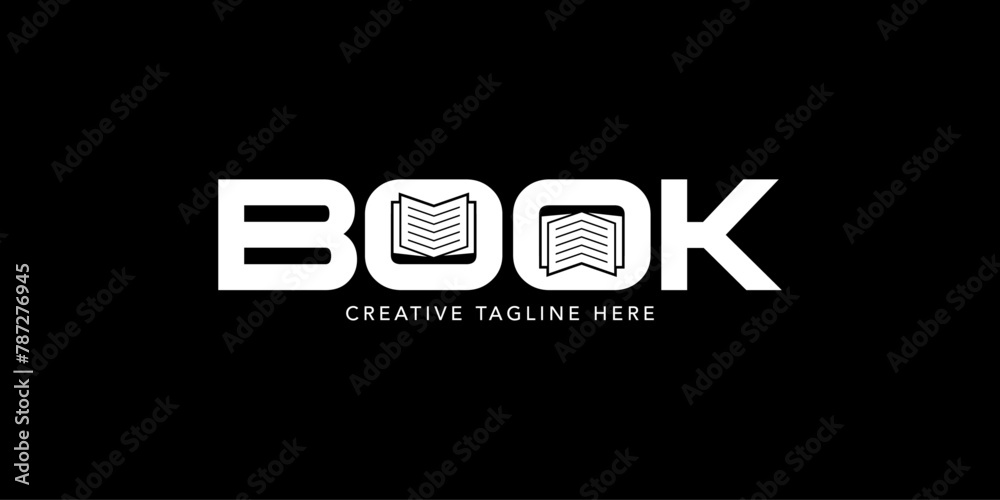 Book Crafting Word-Based Logos to Illustrate the Pages of Your Literary Odyssey