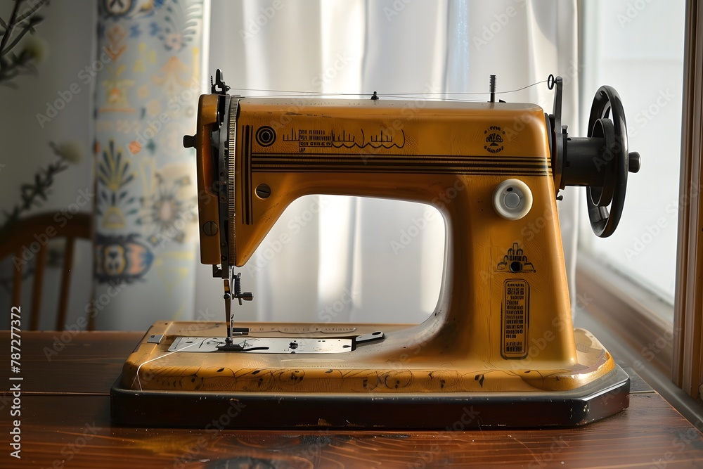 Old sewing machine retro