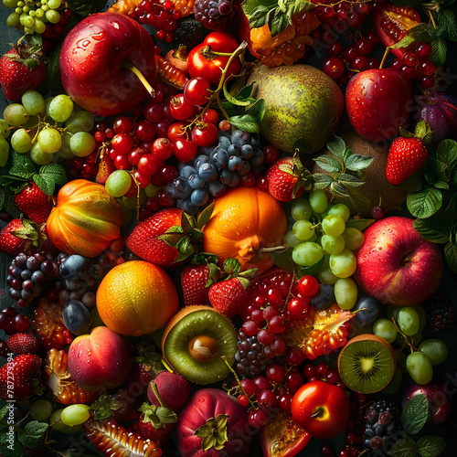 Fruits embodying the classical elements © Jammy