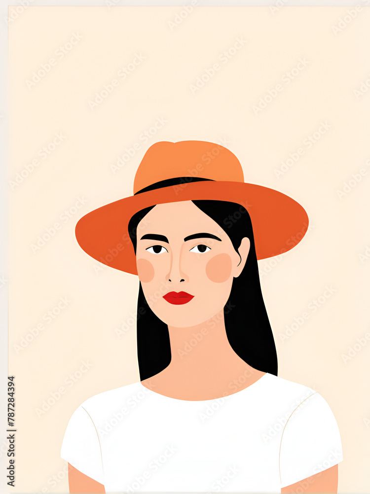 person with hat