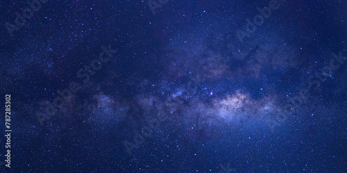 The Panorama Milky Way galaxy, Long exposure photograph.The Panorama Milky Way galaxy, Long exposure photograph. photo