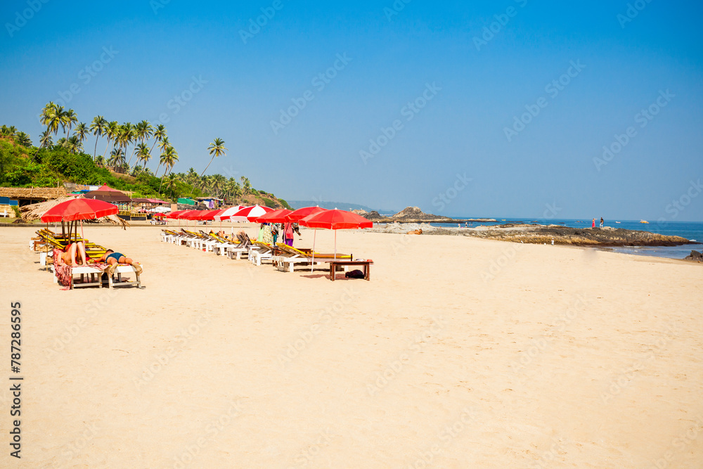 Beach in Goa, India