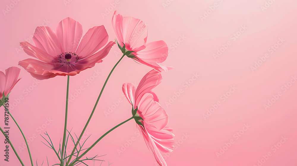 Flower minimal background the beauty that can be further developed is a variety of graphic design