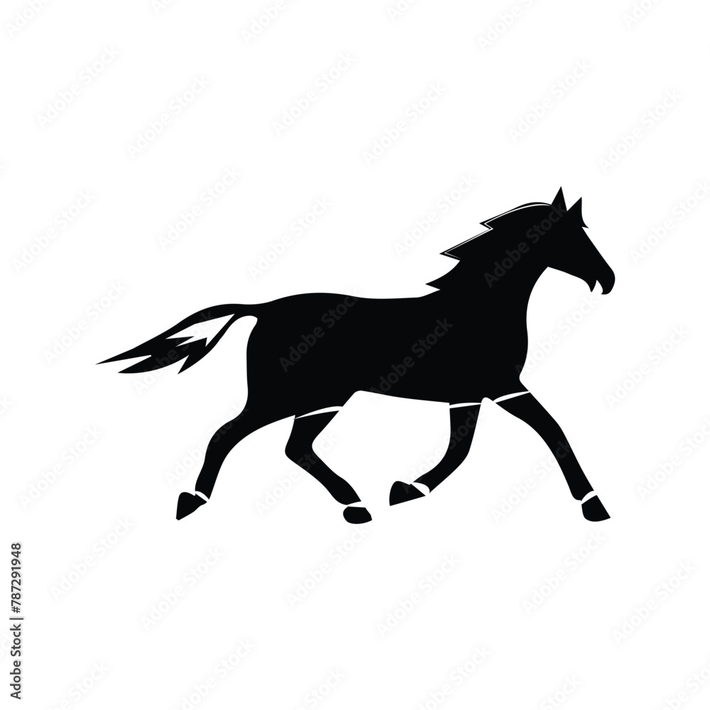 Black horse symbol for my New design. 