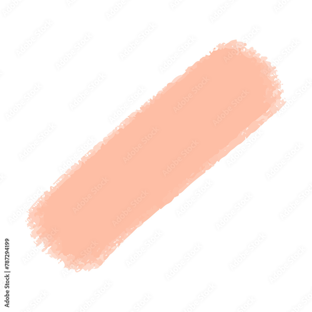 Rose brush stroke on white background. Paint rose brush stroke. Rose brush stroke on white background. Paint rose brush stroke.