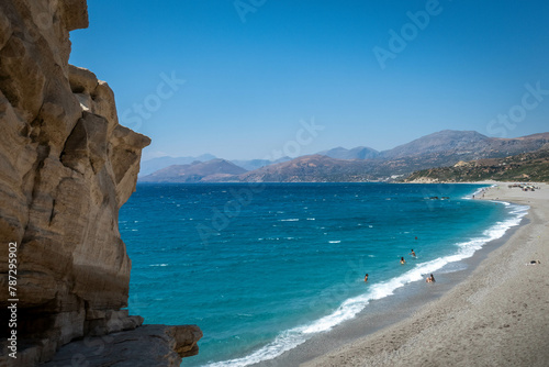 Rocks, sea and beaches in Crete