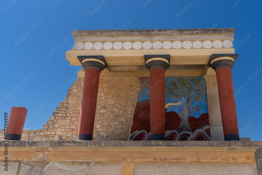 Palace of King Minos in Knossos, Crete