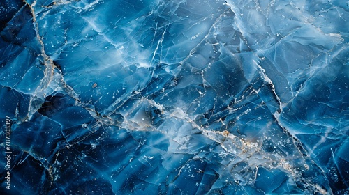 Wallpaper Mural The texture of a blue marble surface Torontodigital.ca