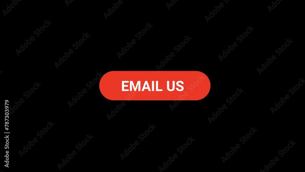Email us Button click Animation with Transparent Background Email us Button click Animation with Transparent Background