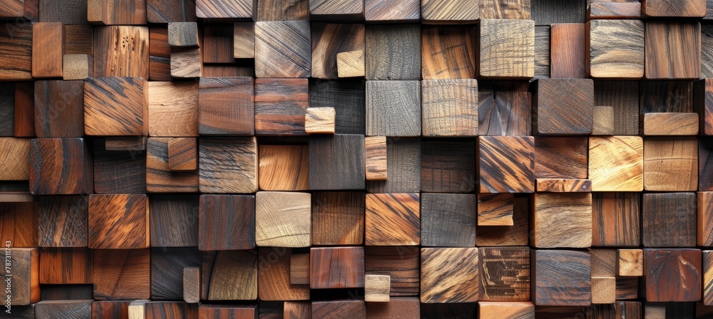 Brown wooden acoustic panels wall texture on wood background for interior design Brown wooden acoustic panels wall texture on wood background for interior design