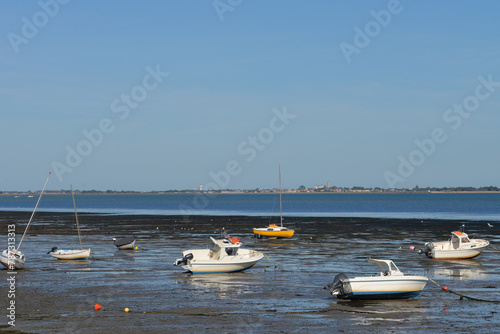 Obraz na płótnie Ebbe vor der Ile de Noirmoutier w salonie