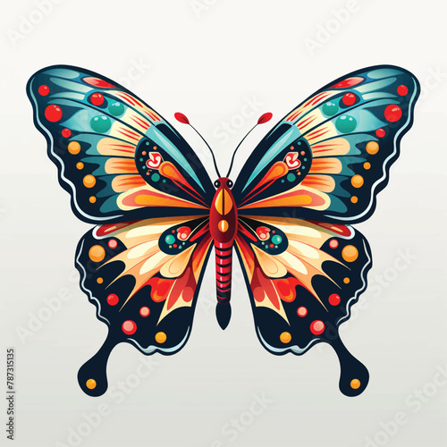 Butterfly release common tiger butterfly butterfly illustration butterfly with color clipper butterfly danaus plexippus real colorful butterflies butterfly background for editing photo