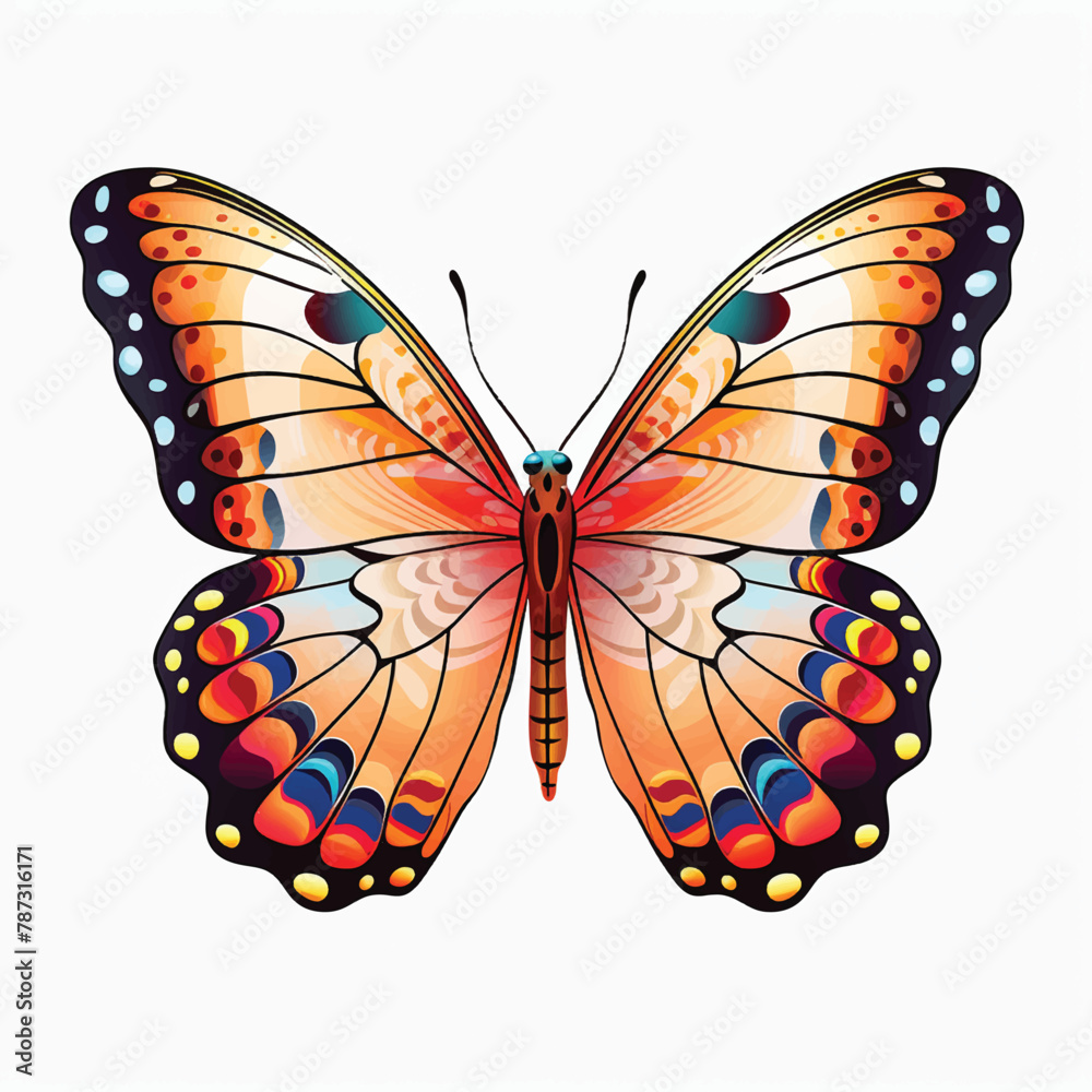 Fototapeta premium Butterfly festival 2022 monarch butterfly illustration pink and gold butterfly clipart adonis blue butterfly butterfly background pic freedom painting gold butterfly wallpaper