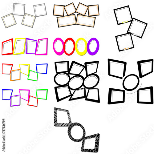 Fun Picture Frame Collage Pack Of 10