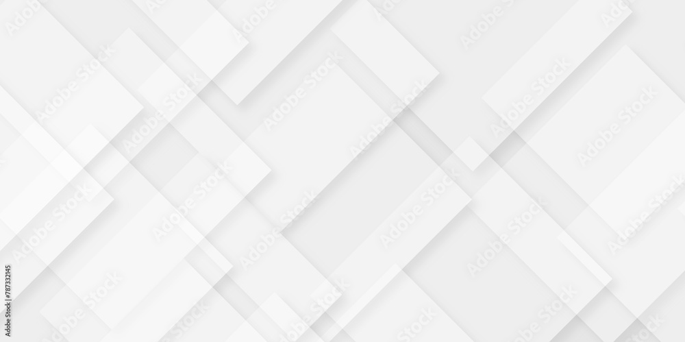 Abstract geometric white and gray Background. with space for concept design. 