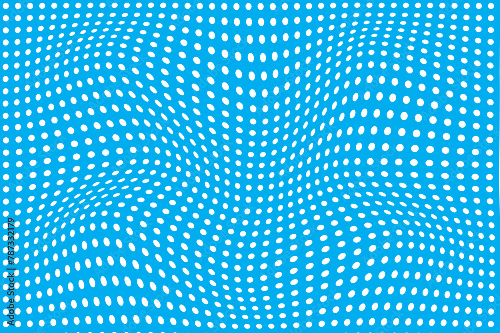 simple abstract white color small polka dot wavy pattern on sky color background a blue background with circles in the middle simple abstract white color small polka dot wavy pattern on sky color background a blue background with circles in the middle