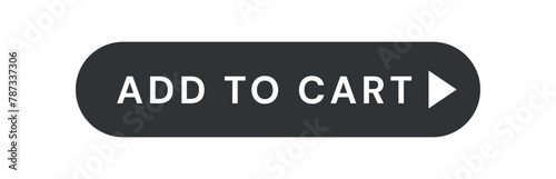 add to cart isolated on white background