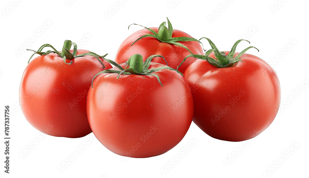 a group of tomatoes on a white background. transparent background png a group of tomatoes on a white background. transparent background png