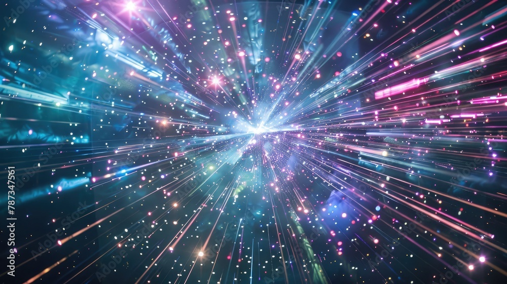 Bright light projections from lasers Cosmic rays interacting with light Bright light projections from lasers Cosmic rays interacting with light