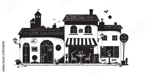 Cafe in the city