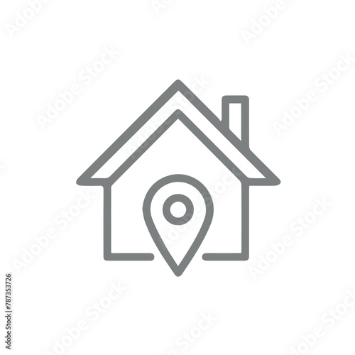 navigation icon vector design , maps vector icon, location photo