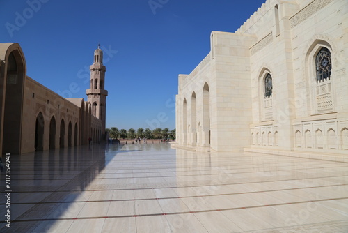 Sultan Qaboos Grand Mosque, Muscat, Oman photo