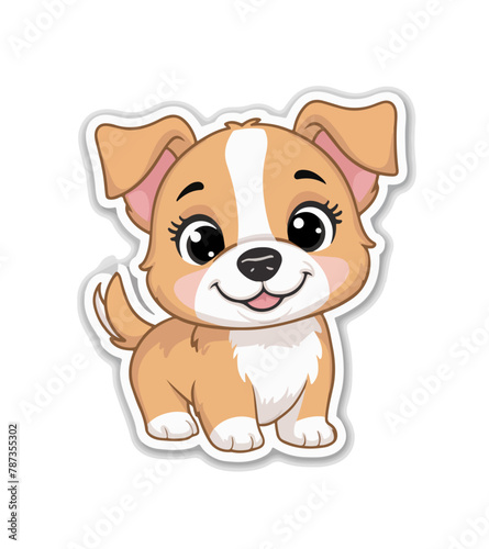 baby dog sticker
