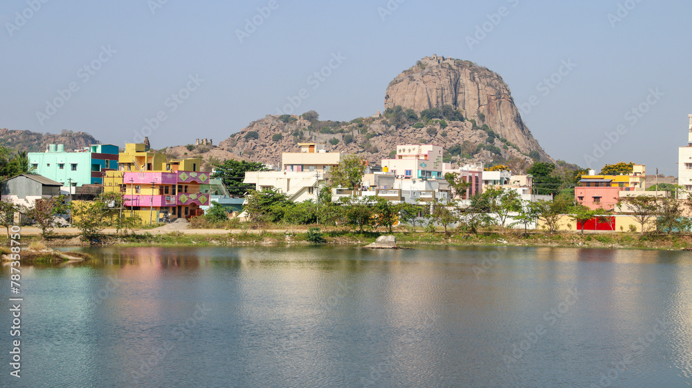 Naklejka premium view of the strongest fort in India near Chennai city 