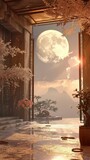Truly bring out the serenity and elegance of this scene in a stunning digital rendering