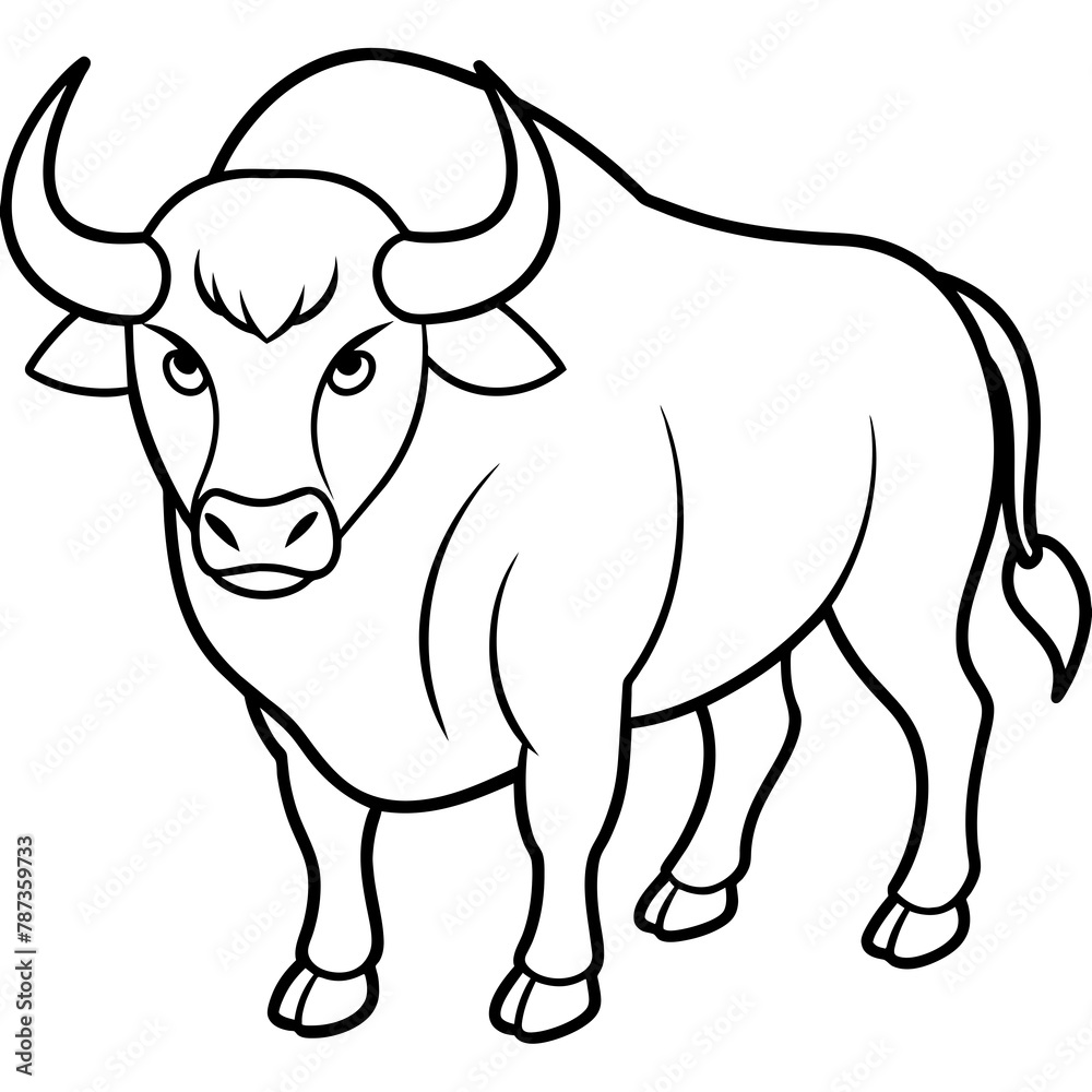 illustration of a bull illustration of a bull