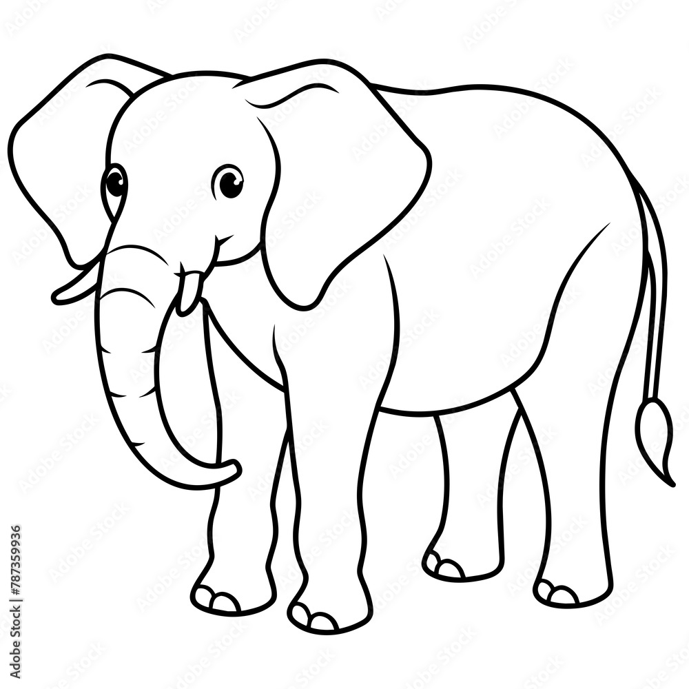 elephant cartoon illustration elephant cartoon illustration