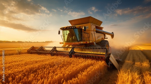 Rural Robotics: Harvesting Wheat with Precision
