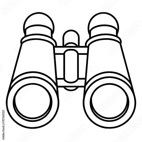 illustration of a pair of binoculars