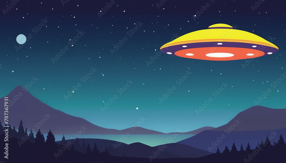 World UFO Day. Ufologist's Day. Unidentified flying object. UFOs on earth. picture World UFO Day. Ufologist's Day. Unidentified flying object. UFOs on earth. picture