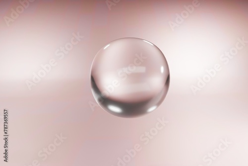 water drops on a glass  3D chrome heart y2k shape set