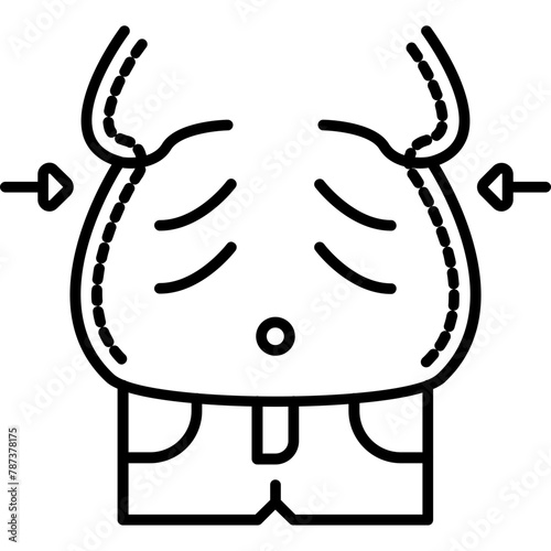 Fat Surgery Icon