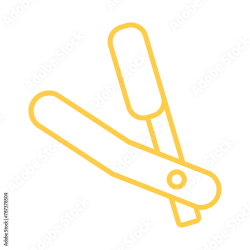 Straight Razor icon design