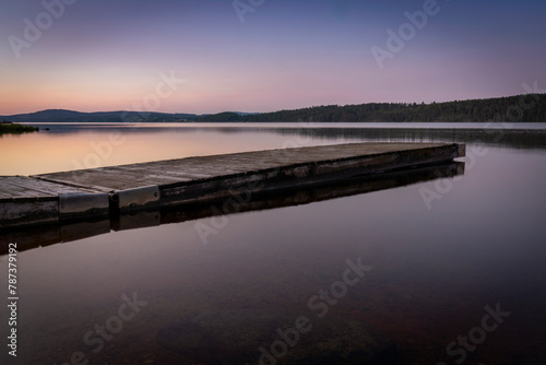 Lake Fryken in Värmland, Sweden.