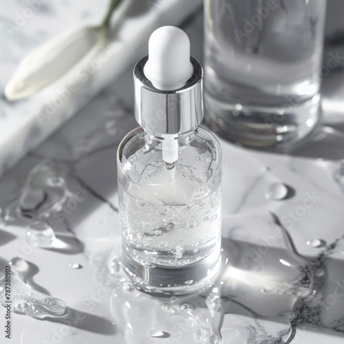 Develop a hydrating serum infused with hyaluronic acid and vitamin E for deep moisture retention suitable for dry climates.