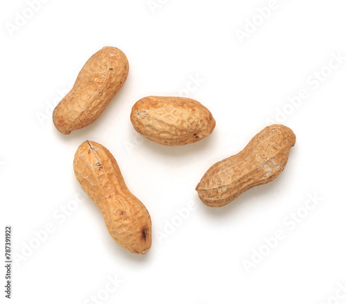 Tiny Group of  Blemished Peanuts