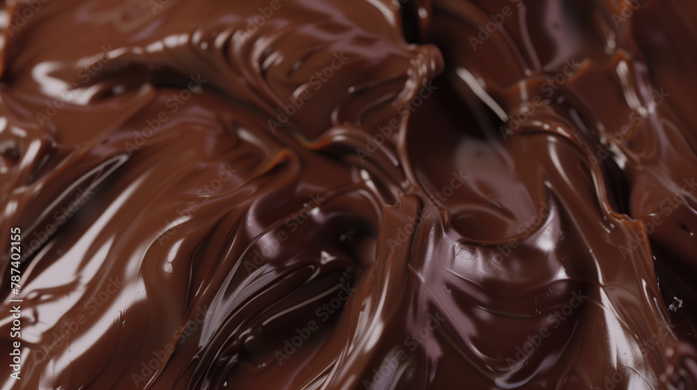 Indulge in the sumptuously creamy texture of chocolate mousse, with its smooth consistency, glossy appearance, and decadent swirls, promising satisfaction and enjoyment. Ideal for menus or ads. Indulge in the sumptuously creamy texture of chocolate mousse, with its smooth consistency, glossy appearance, and decadent swirls, promising satisfaction and enjoyment. Ideal for menus or ads.