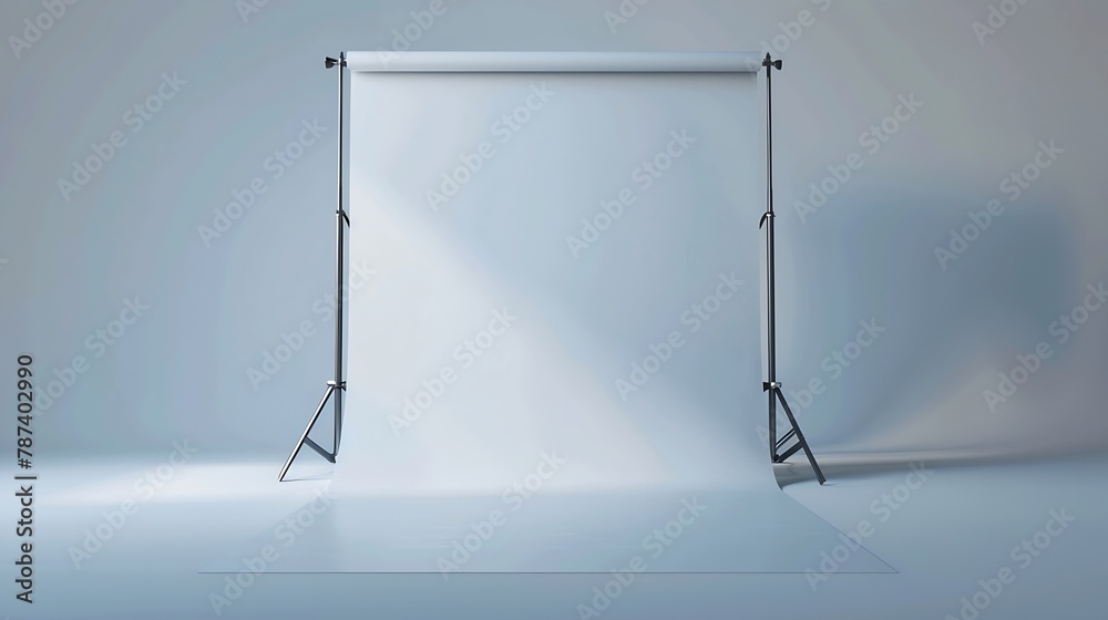 Fabric Pop Up basic unit Advertising banner media display backdrop empty background 169 Panoramic banner : Generative AI Fabric Pop Up basic unit Advertising banner media display backdrop empty background 169 Panoramic banner : Generative AI