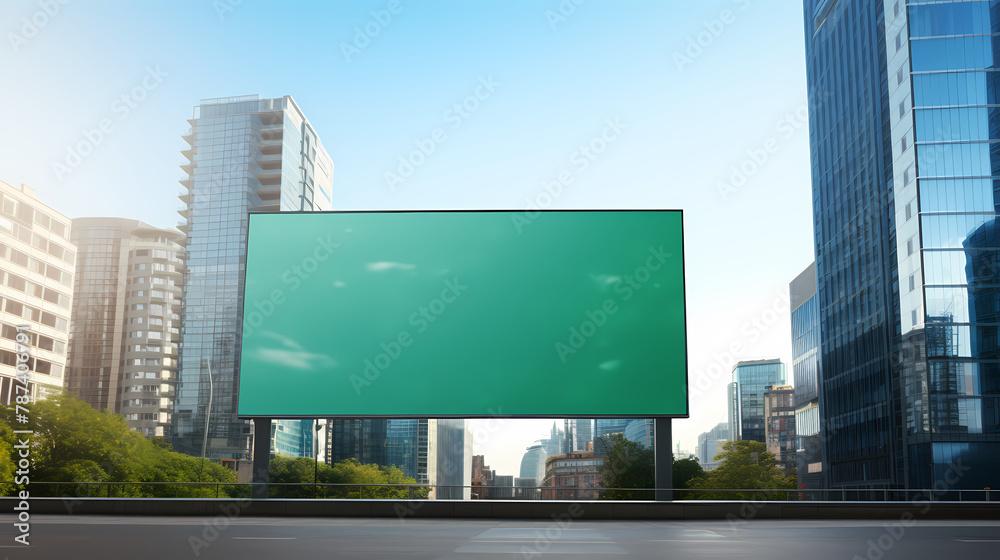 billboard, blank content billboard, blank content
