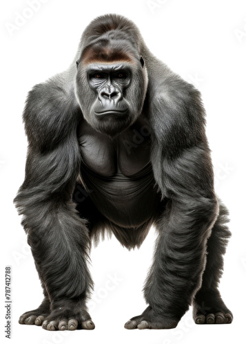 PNG Gorilla gorilla wildlife mammal. © Rawpixel.com