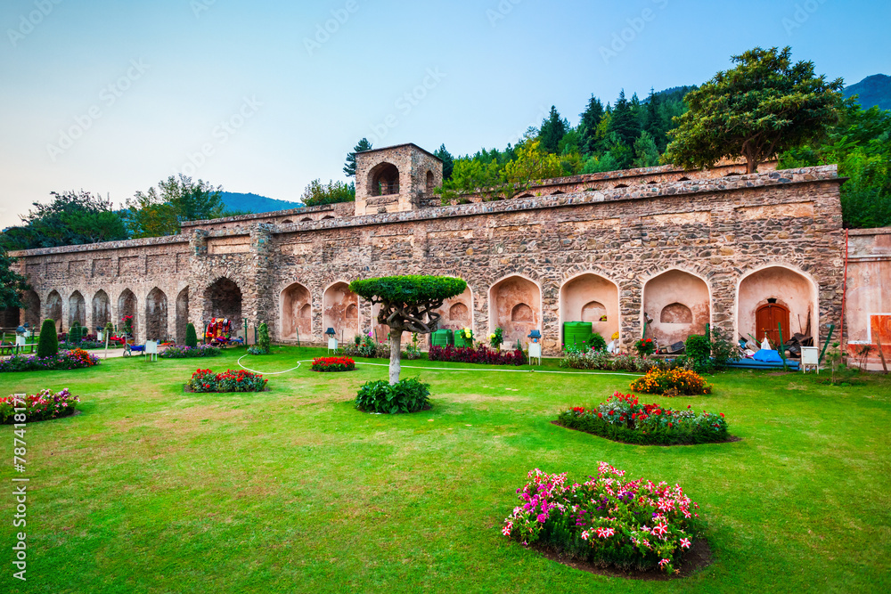Pari Mahal palace garden in Srinagar