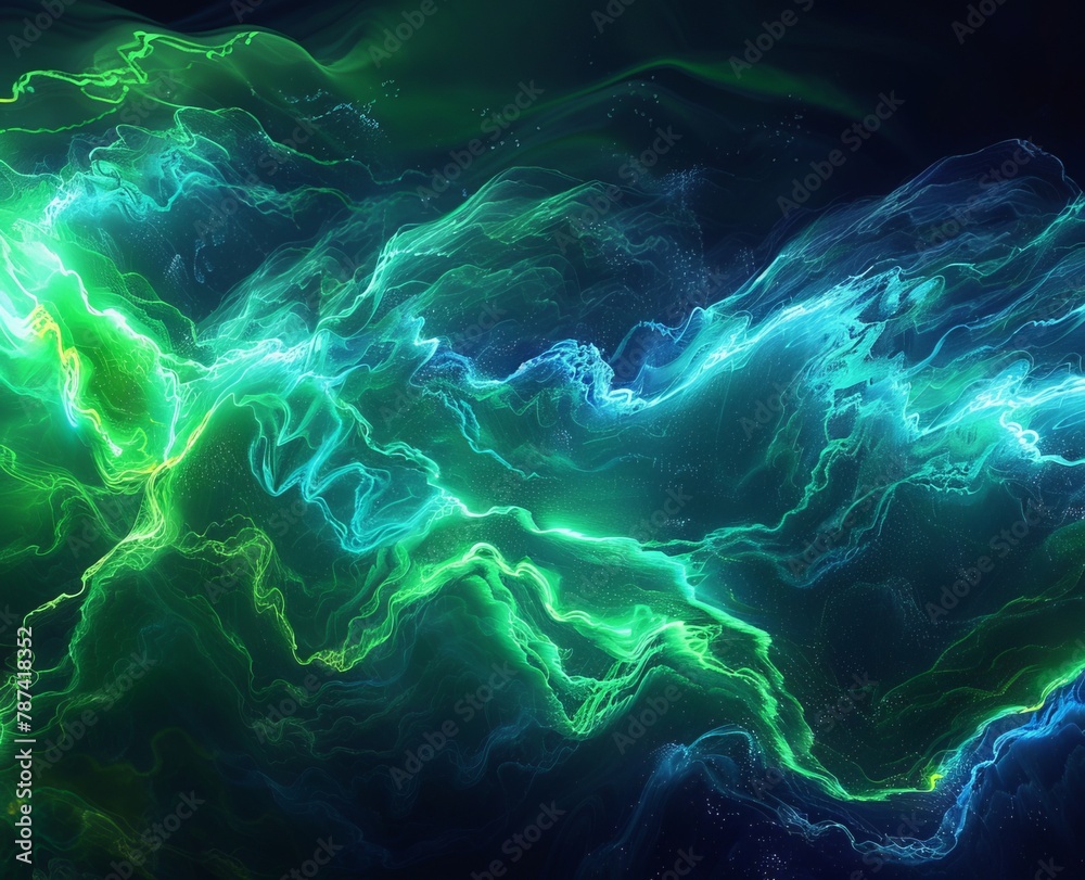 Obraz premium cosmic energy background.