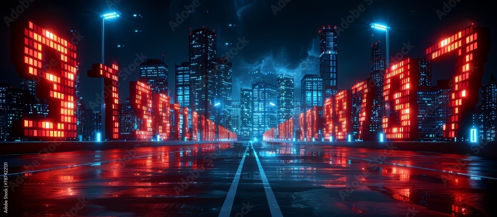 Obraz premium Abstract background elegant style colorful and futuristic illustration