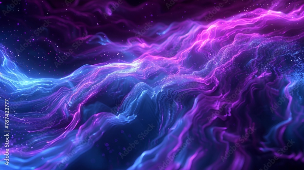 Cosmic energy. Bright neon background. Cosmic energy. Bright neon background.